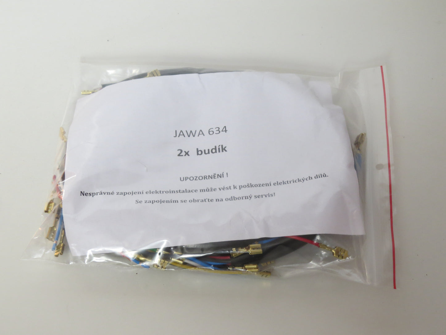 Jawa 634 elektroinštalácia