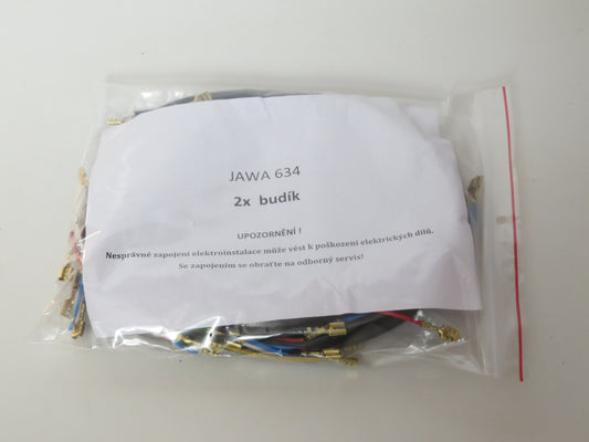Jawa 634 elektroinštalácia