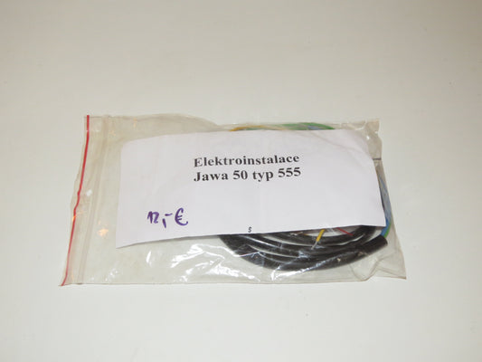 Jawa 555 elektroinštalácia