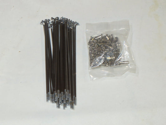 Jawa 50 pionier mustang sada chrómových špicov na 1 koleso