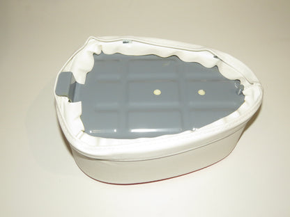 Stadion S22 sedadlo červeno-biele