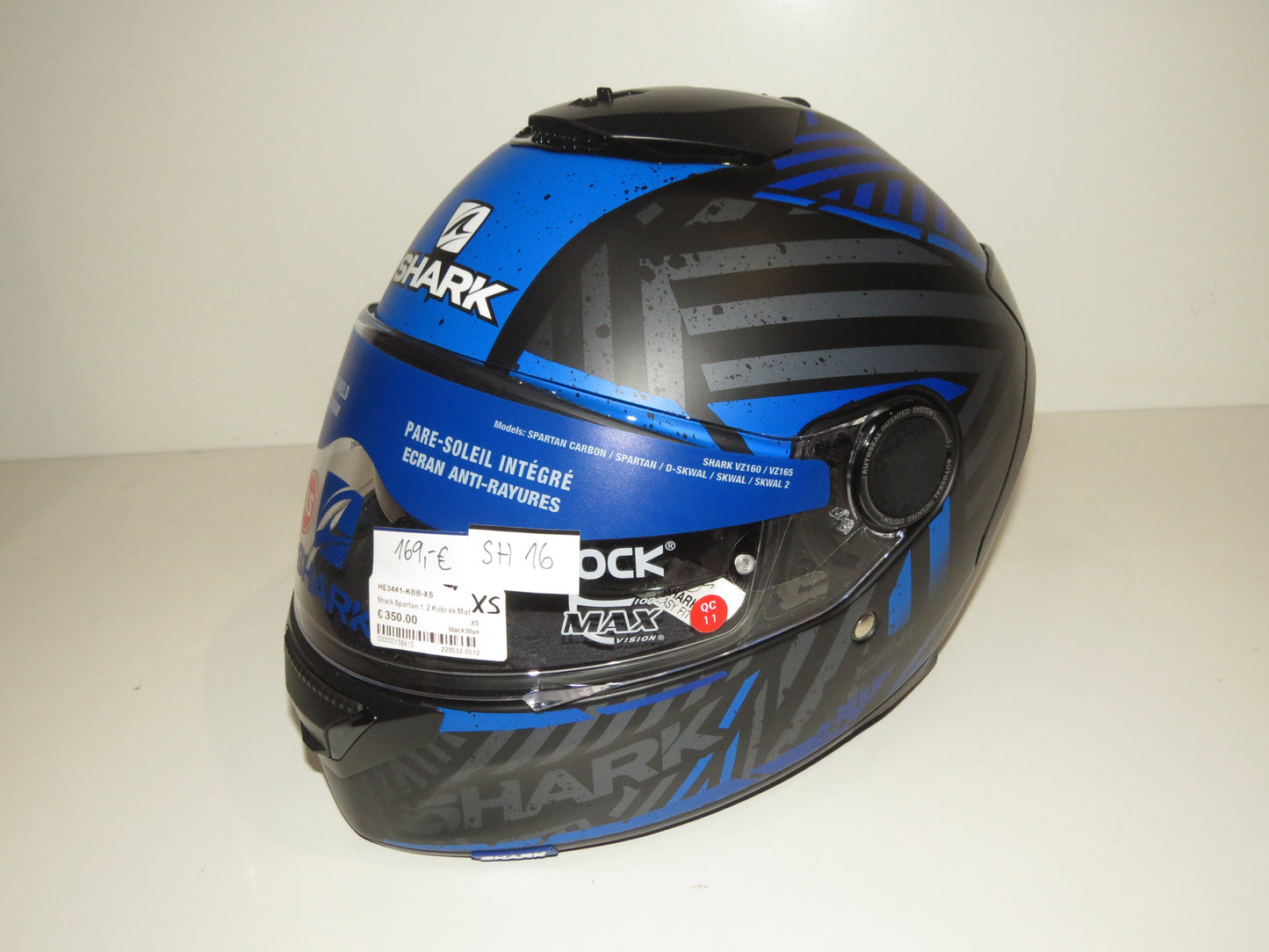 Shark Spartan 1,2 Kobrak XS SH16